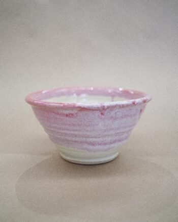 WESTCOAST STONEWARE TAKE-AWAY BOWL - Medium - Washout Pink