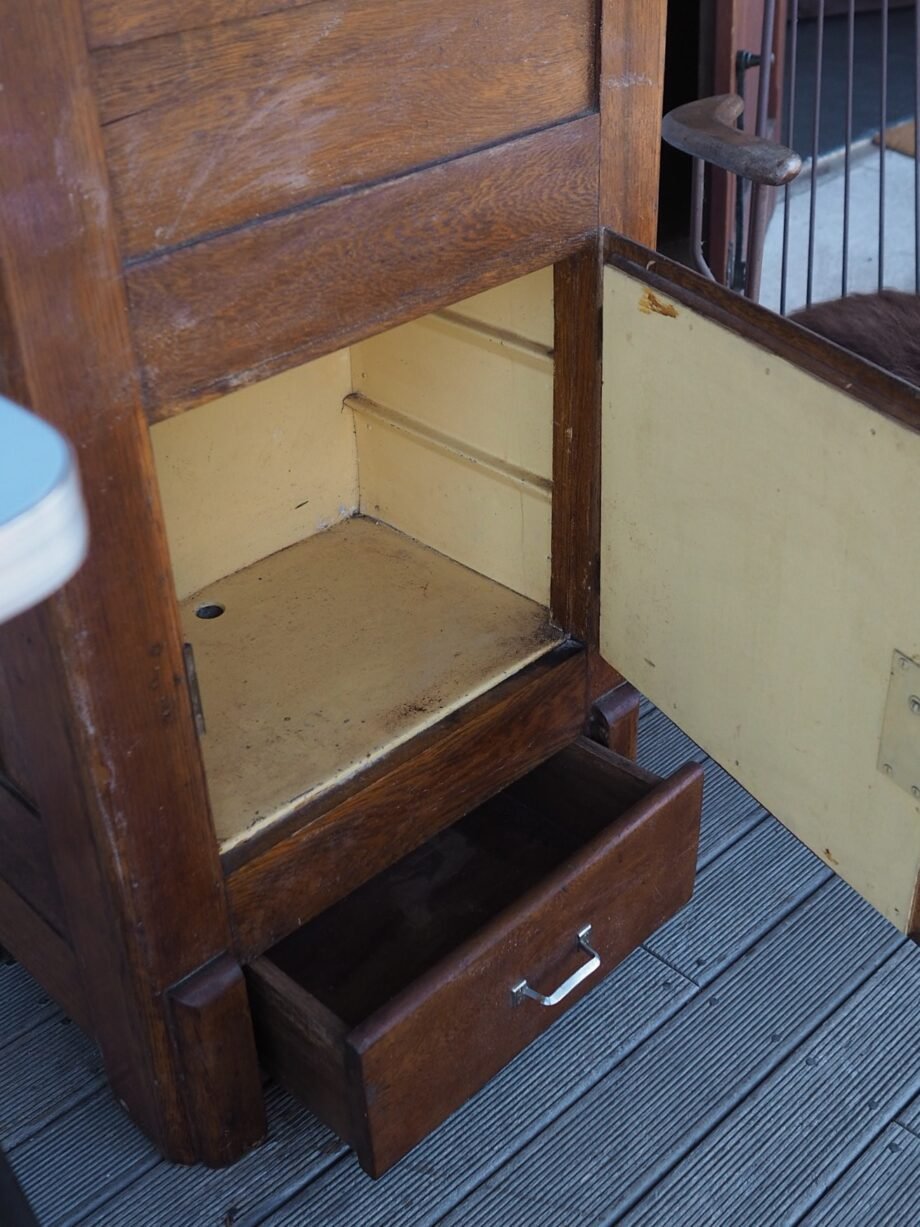 Vintage Wooden Ice Box