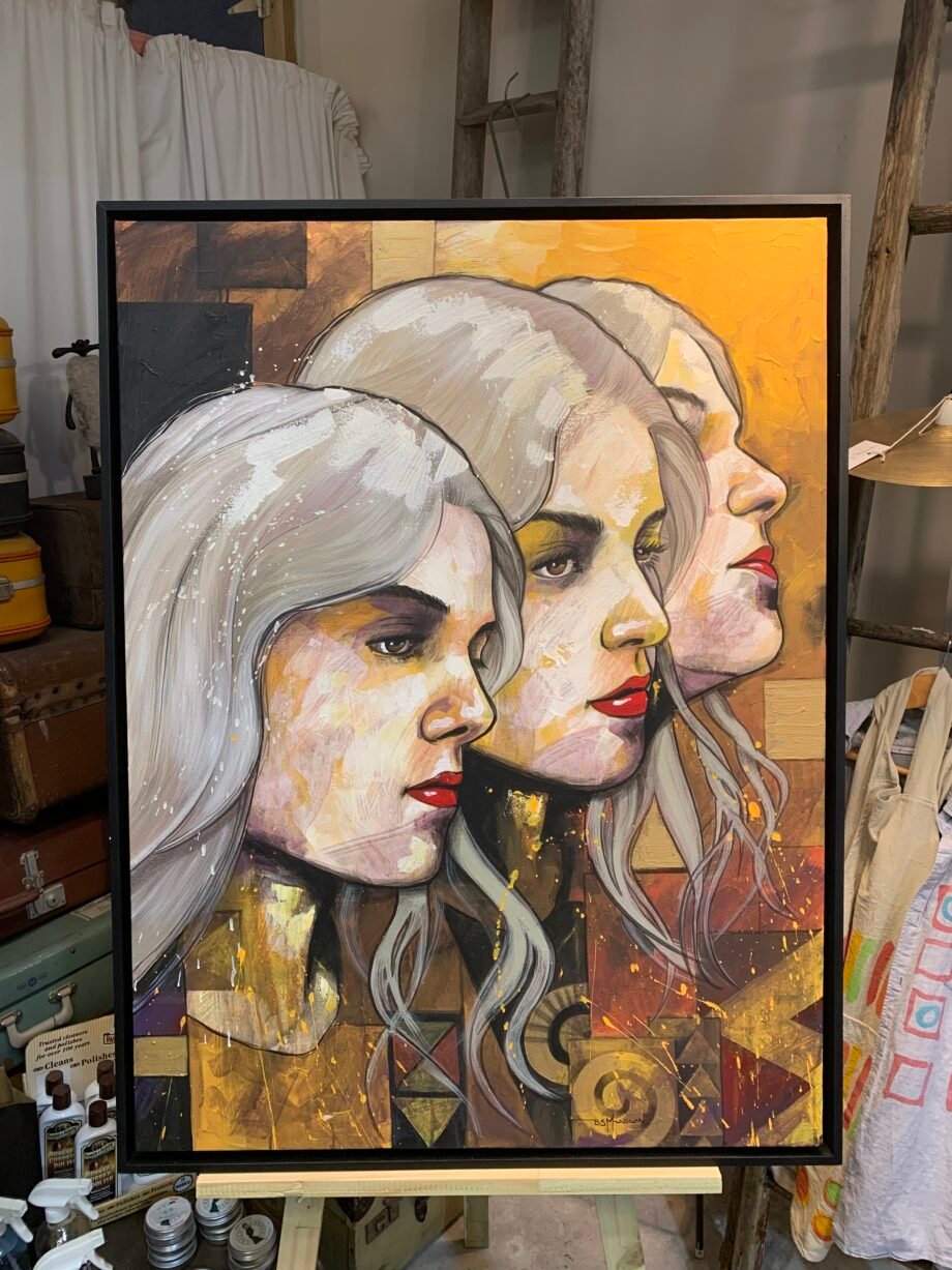 Three girls - Bruce McLachlan