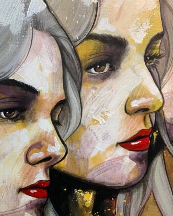Three girls - Bruce McLachlan