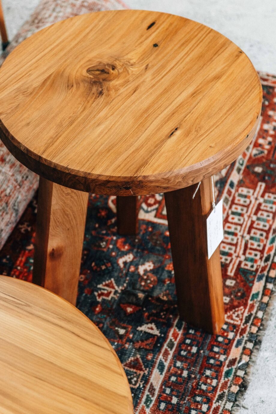 Stool - Rimu & Matai woodwork