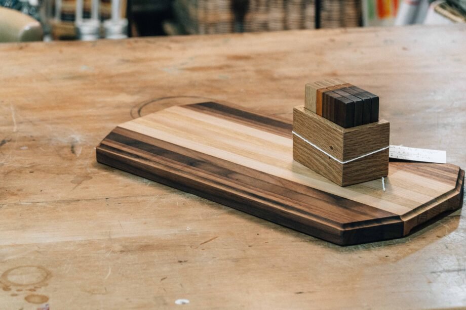 Board and Coasters - Rimu & Matai woodwork